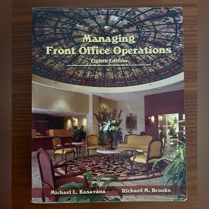 📚Book (used)- Managing Front Office Operations 8th edition